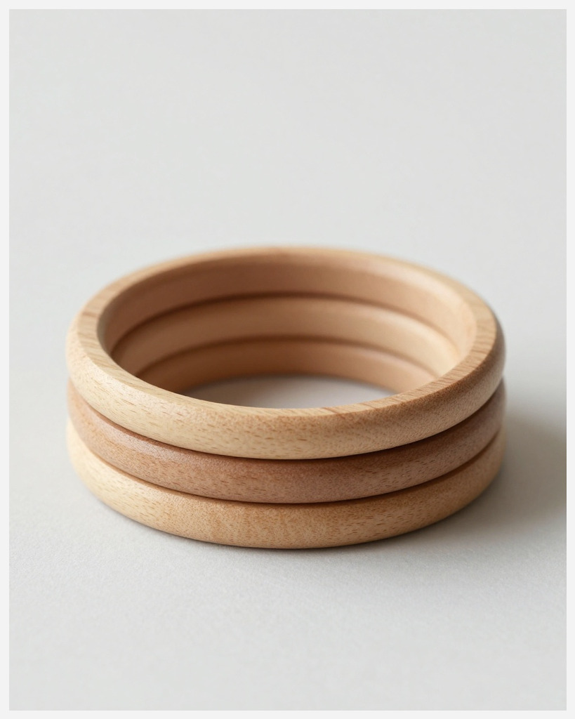 [DEMO] Schwarzwald Stacking Rings — Wood