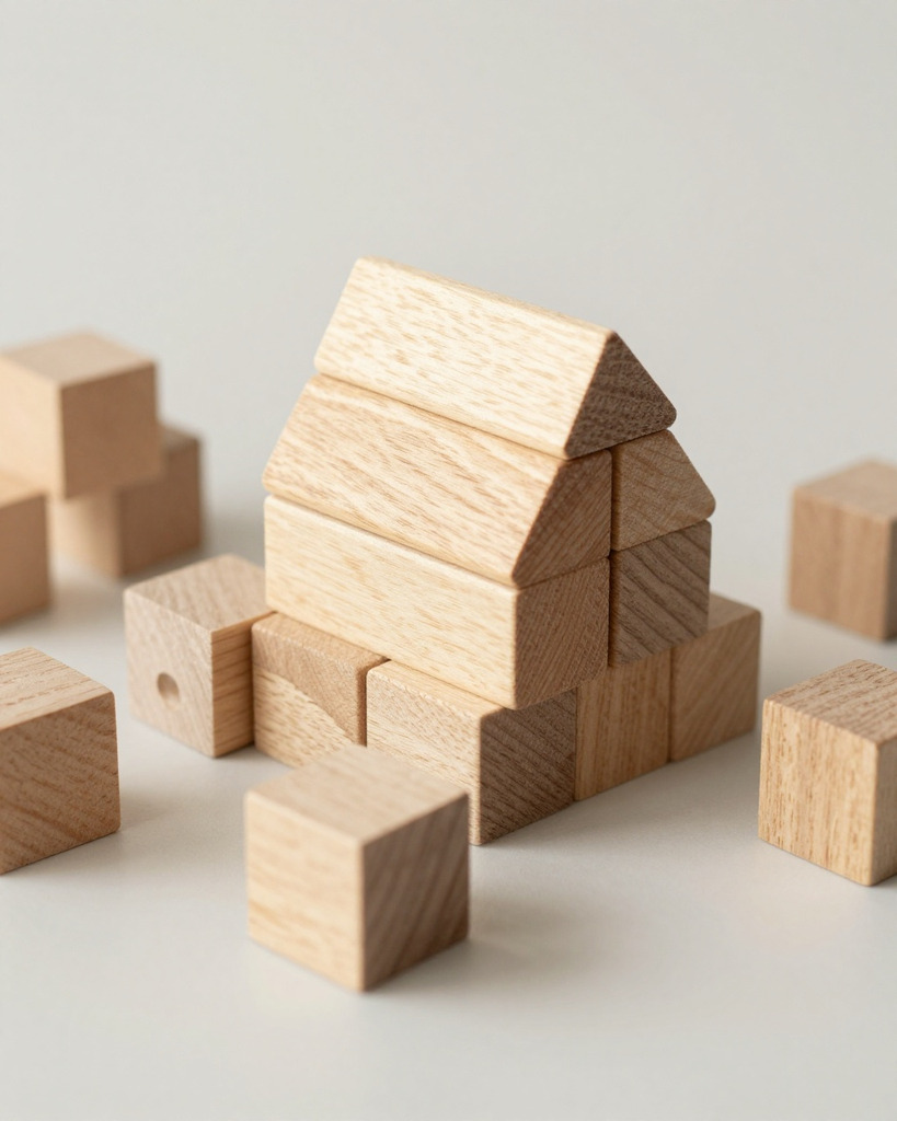 [DEMO] Schwarzwald Wooden Building Blocks, Fifty — view 3