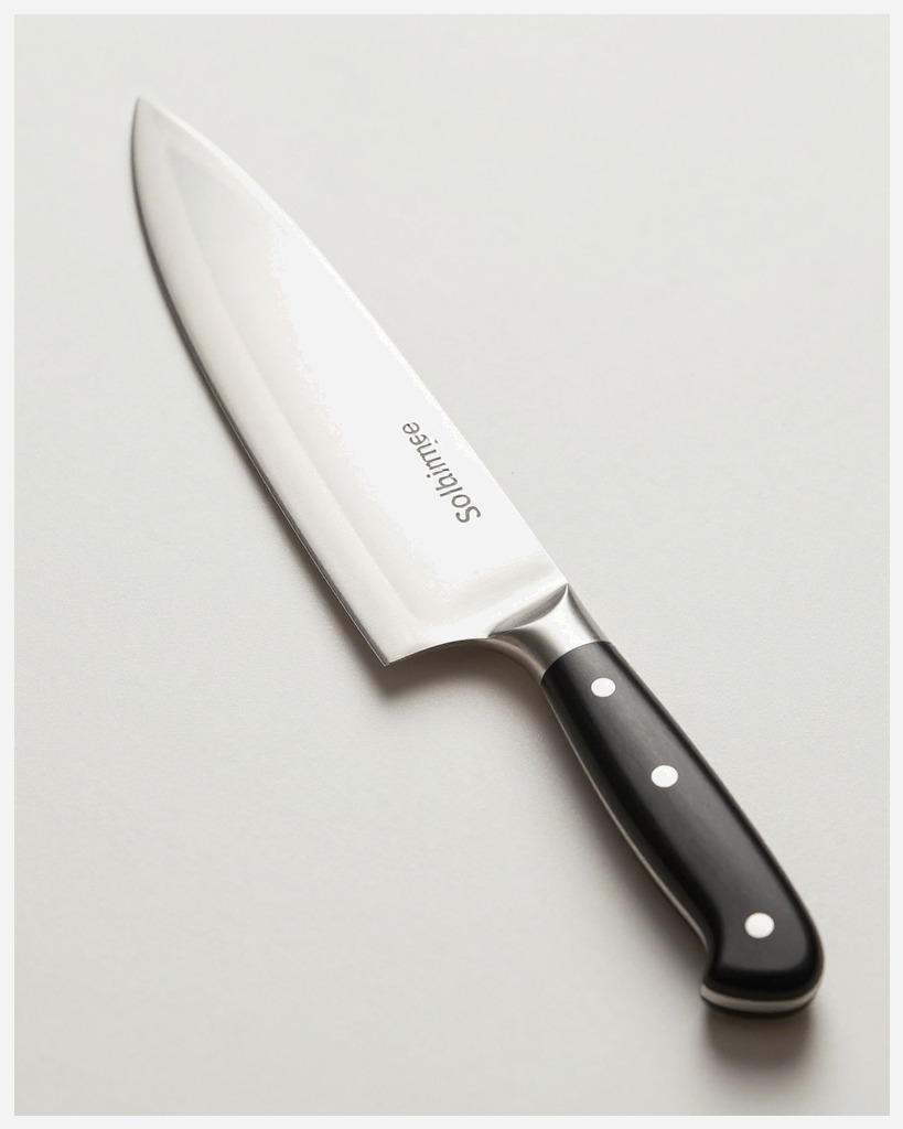 [DEMO] Solingen Bread Knife, 23 cm — Metal