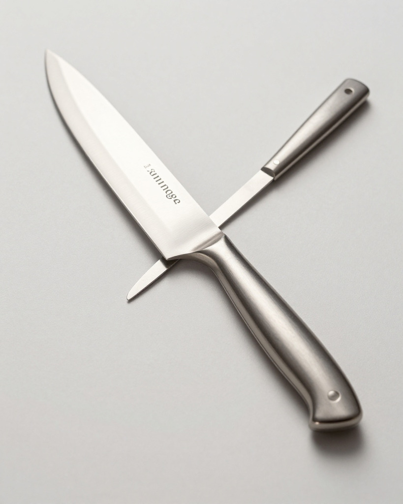 [DEMO] Solingen Forged Chef's Knife — view 2