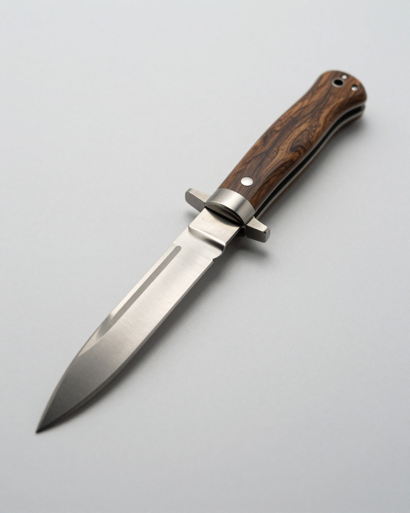 [DEMO] Solingen Pocket Knife, Walnut Scales — view 2