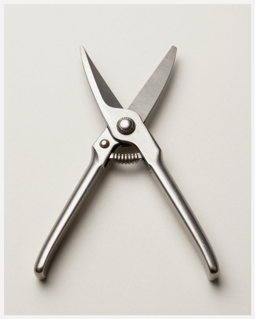 [DEMO] Solingen Steel Pruning Shears — Metal