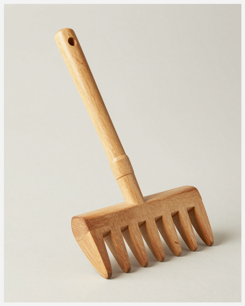 [DEMO] Nantes Ash Rake Head — Wood