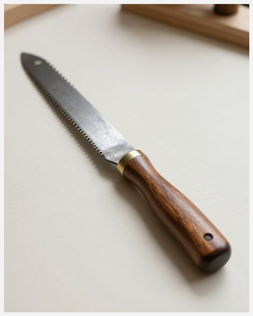 [DEMO] Nantes Hand Saw, Walnut Handle — Wood