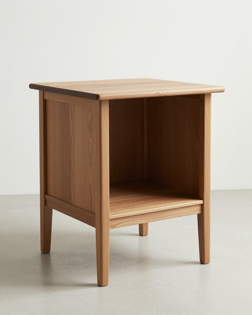 [DEMO] Nantes Oak Dining Table — view 2