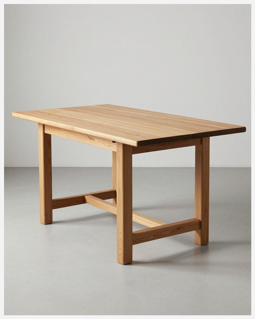 [DEMO] Nantes Oak Dining Table — Wood