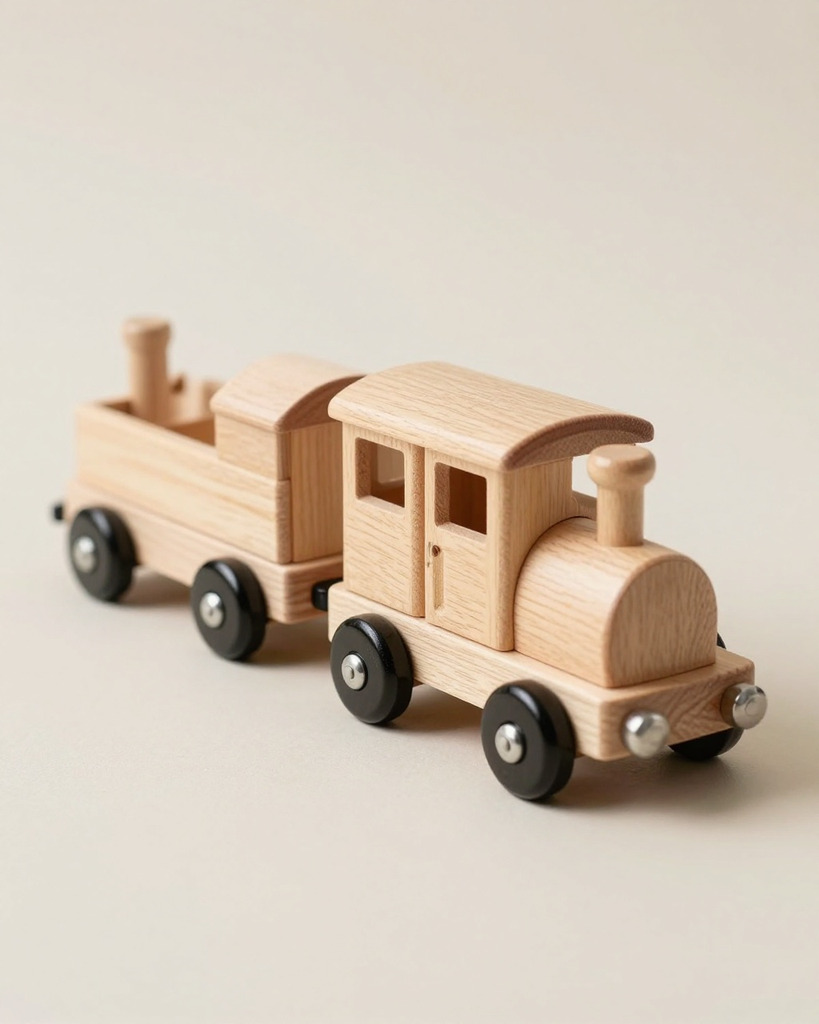 [DEMO] Nantes Wooden Train Set — view 2