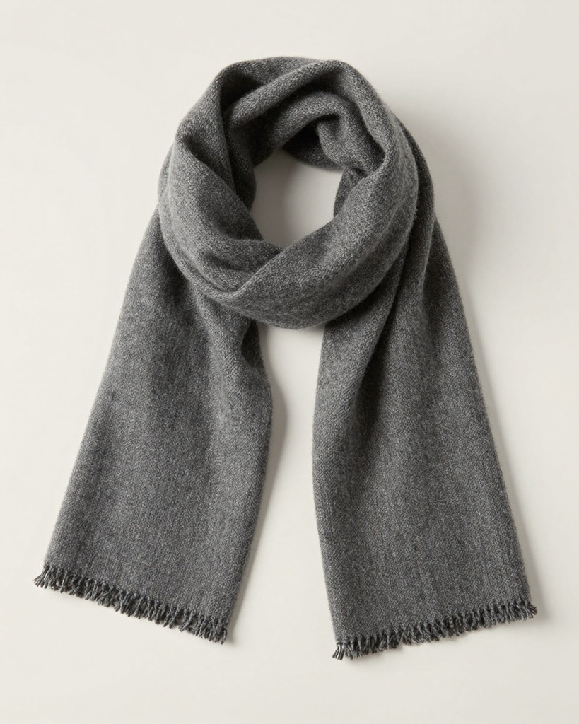 [DEMO] Basel Wool Twill Scarf — view 3